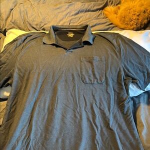 Van Heusen Blue Polo Shirt Casual Comfort